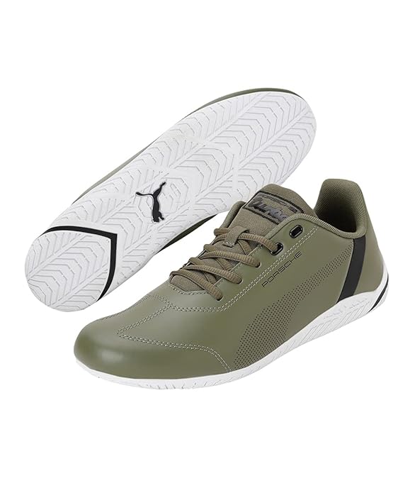 PL RDG Cat Dark Green Moss-Puma White-Le