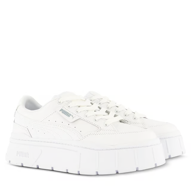 Mayze Stack Lthr Wns Puma White