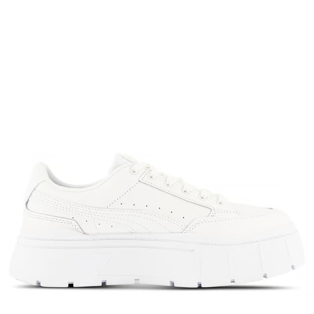 Mayze Stack Lthr Wns Puma White