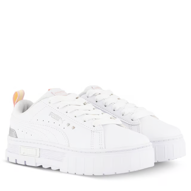 Mayze Shiny PS Puma White-Puma Silver