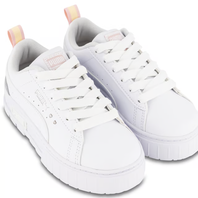 Mayze Shiny PS Puma White-Puma Silver