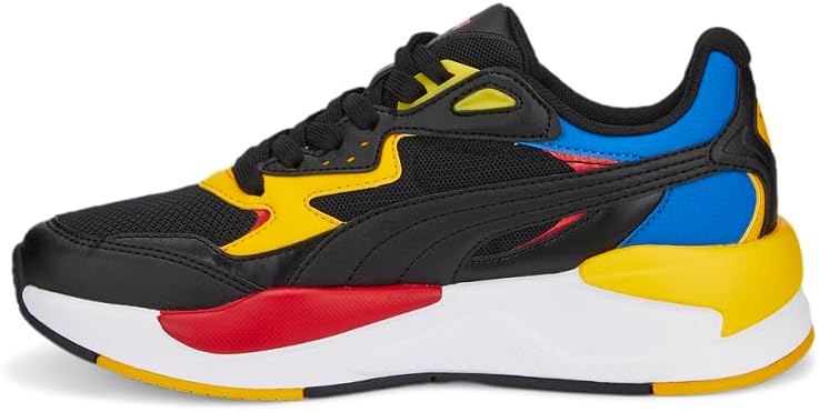 X-Ray Speed Jr Puma Black-Spectra Yellow