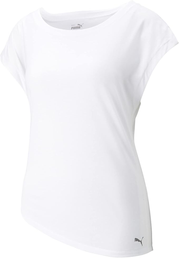 Classics Scoop Neck Tee Puma White