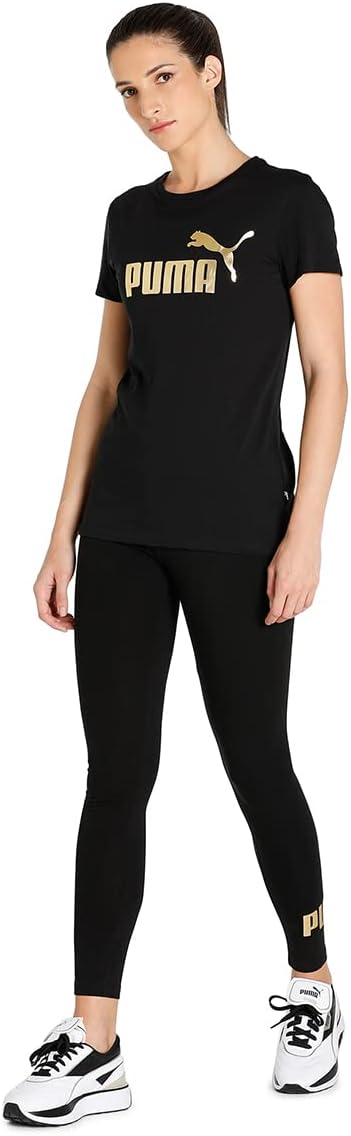 ESS+ Metallic Leggings Puma Black