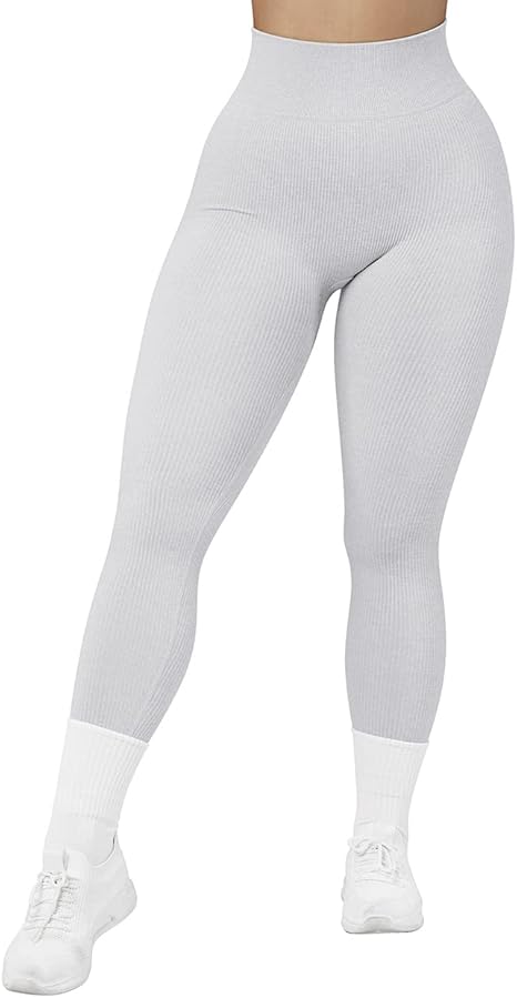 ESS Logo Leggings W Light Gray Heather