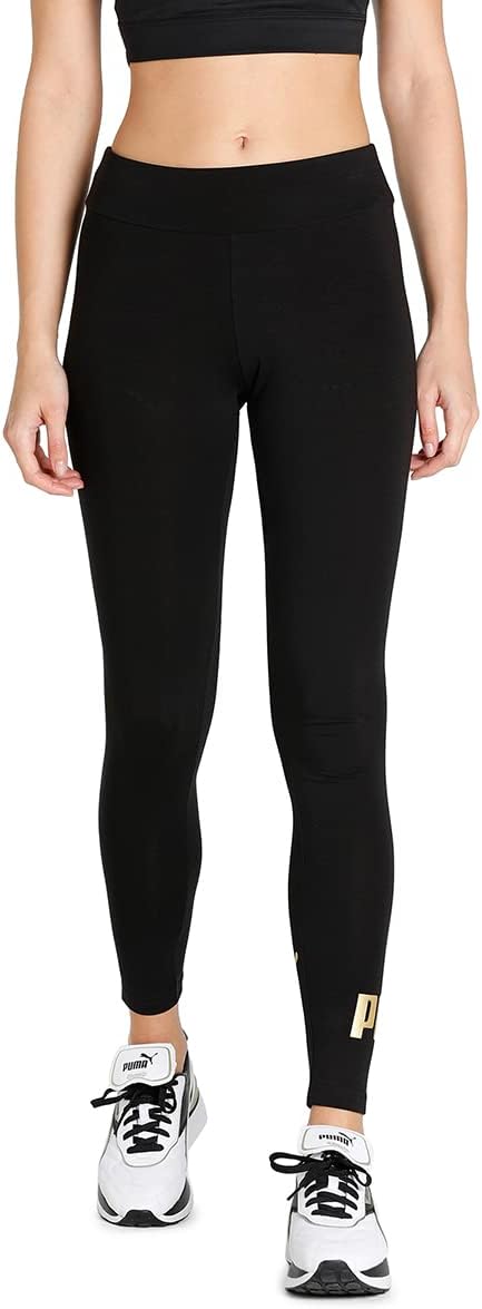 ESS+ Metallic Leggings Puma Black