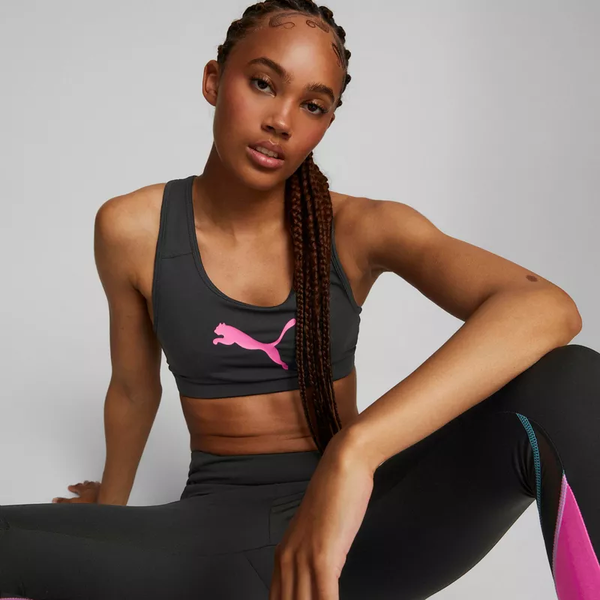 Mid Impact 4Keeps Bra Puma Black-Sunset