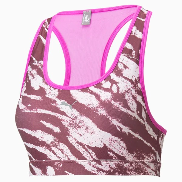 Mid Impact 4Keeps Graphic Bra PM Deep