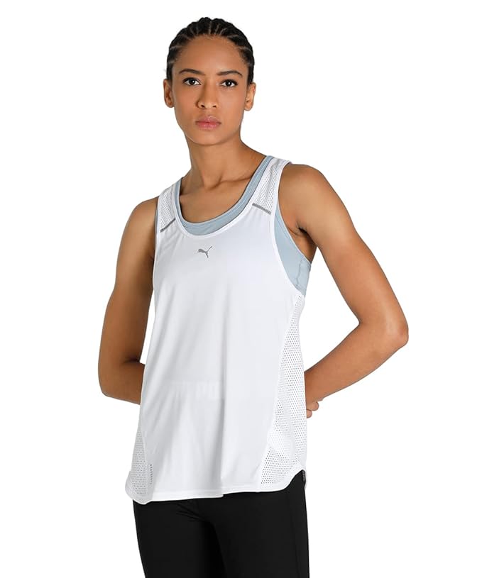 RUN Cloudspun MARATHON Tank W Puma White L