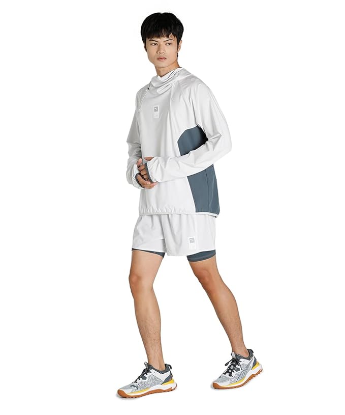 RUN FIRST MILE WOVEN JACKET Nimbus Cloud