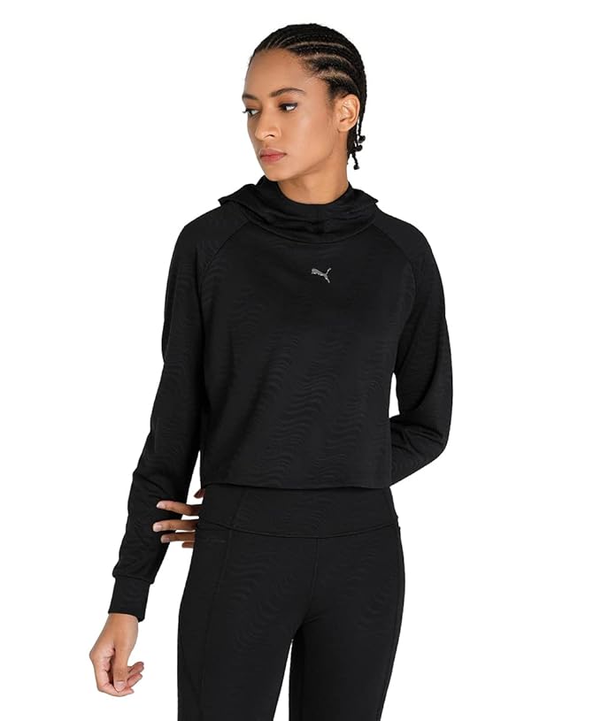 Flawless Pullover Hoodie Puma Black S