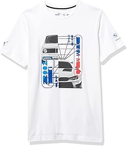 BMW MMS Car Graphic Tee Puma White