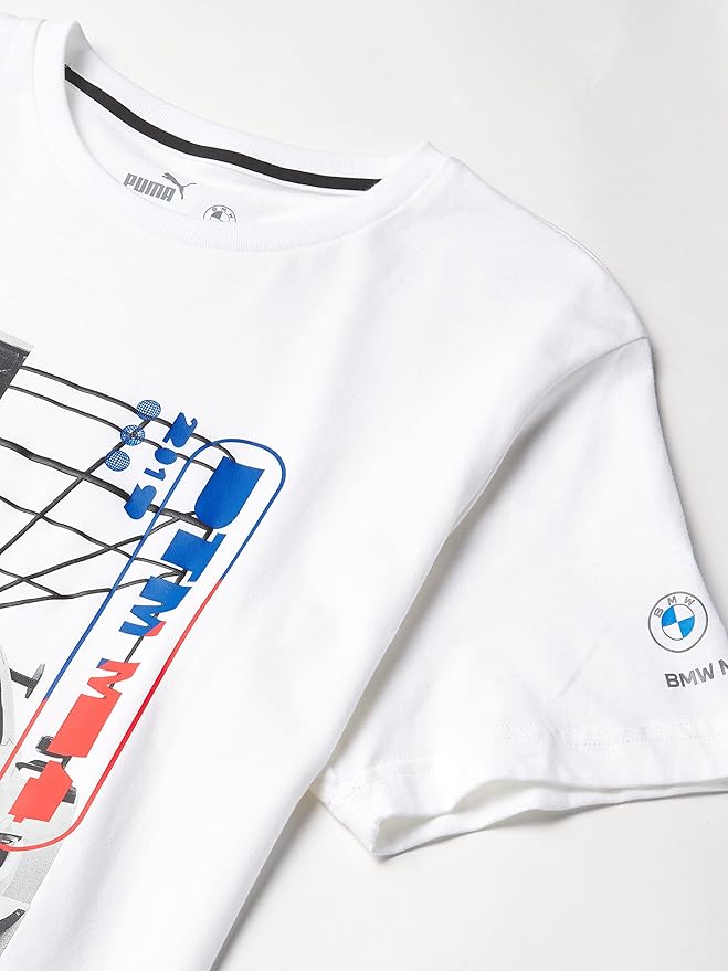 BMW MMS Car Graphic Tee Puma White