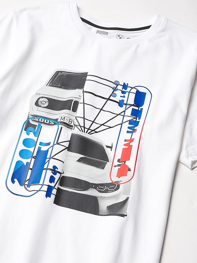 BMW MMS Car Graphic Tee Puma White