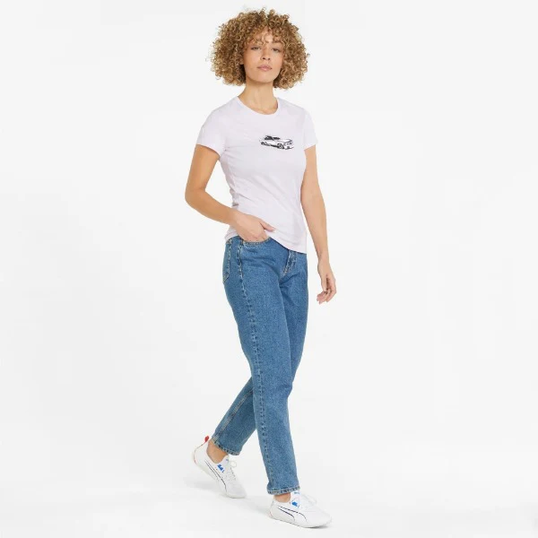 BMW MMS Wmn Statement Graphic Tee Lavend