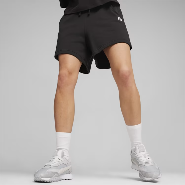 Downtown High Waist Shorts TR Puma Black