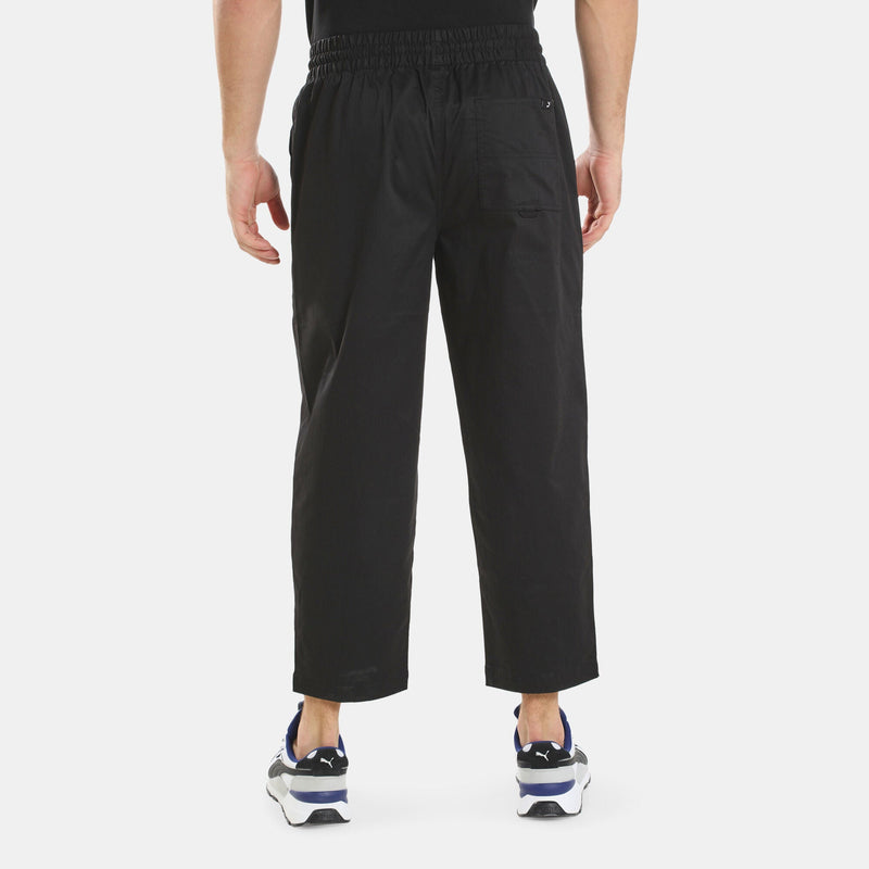 Downtown Twill Tapered Pants Puma Black S