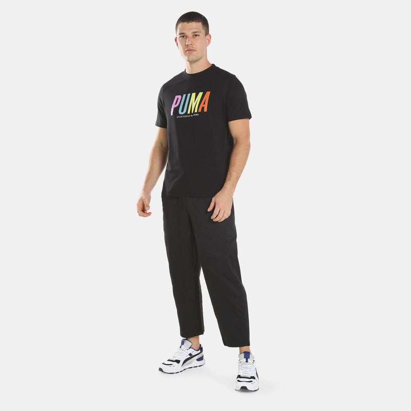 Downtown Twill Tapered Pants Puma Black S