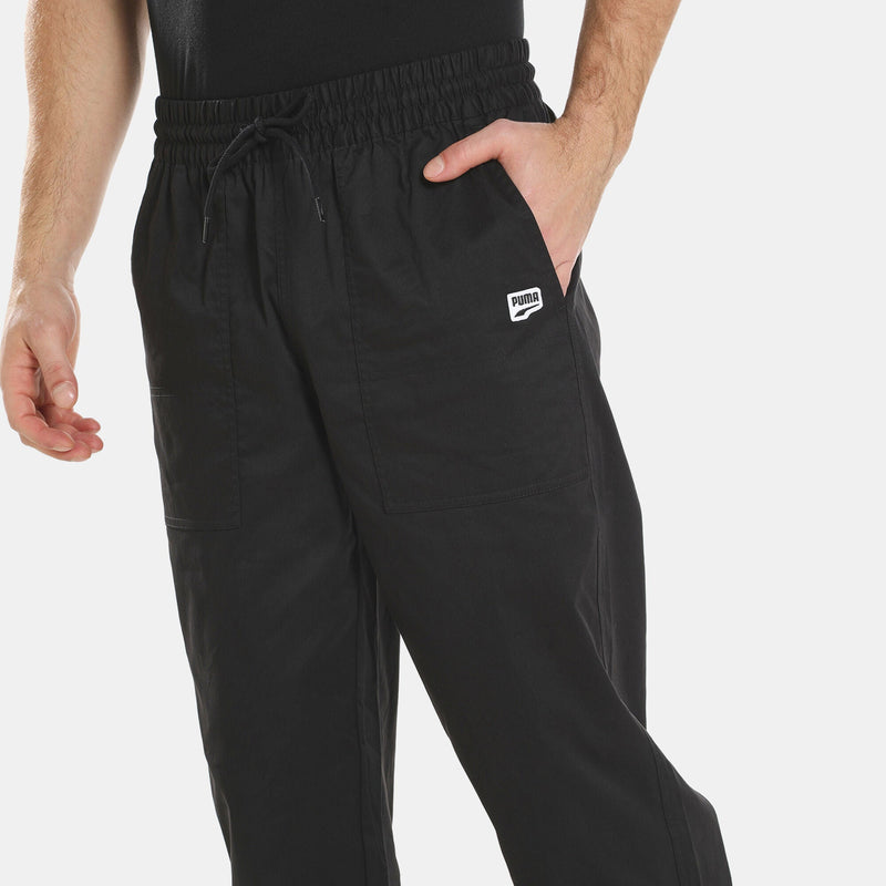 Downtown Twill Tapered Pants Puma Black S