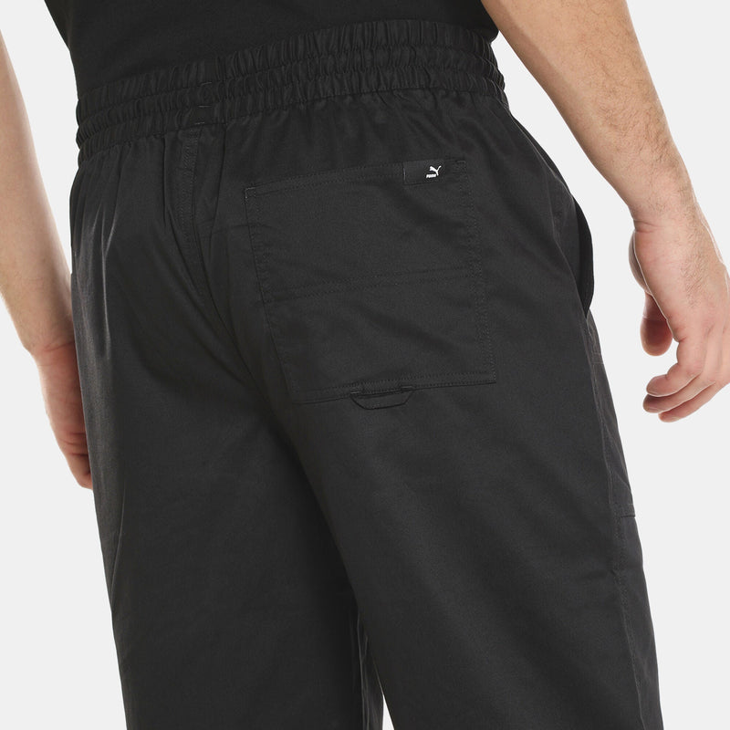 Downtown Twill Tapered Pants Puma Black S