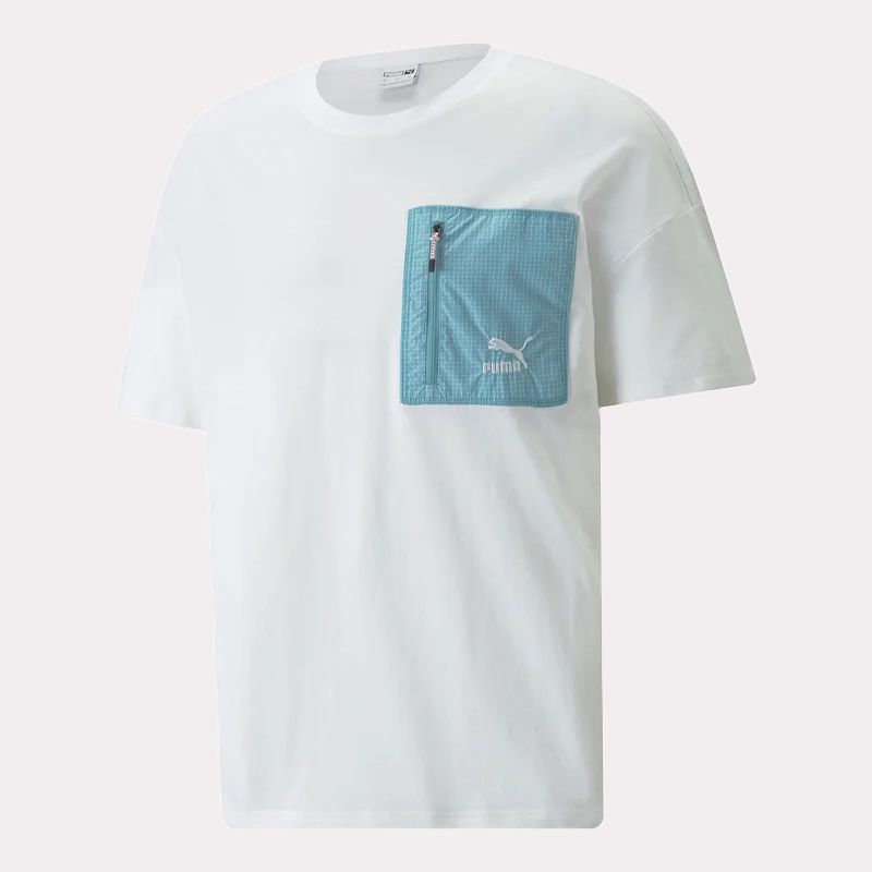 HC Pocket Tee Puma White