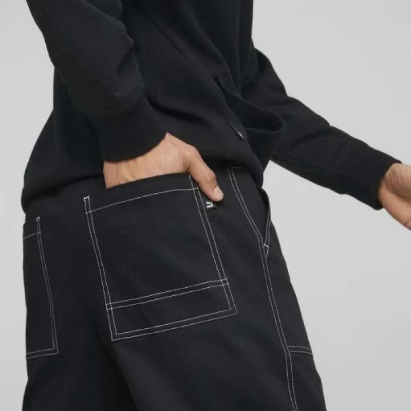 Downtown Twill Pants Puma Black