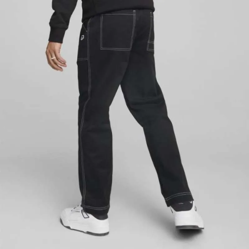 Downtown Twill Pants Puma Black