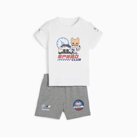 BMW MMS ESS Graphic Toddler Set Puma White