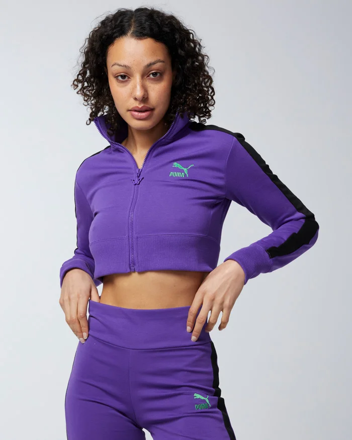 PUMA x DUA LIPA T7 Jacket ROYAL PURPLE-P