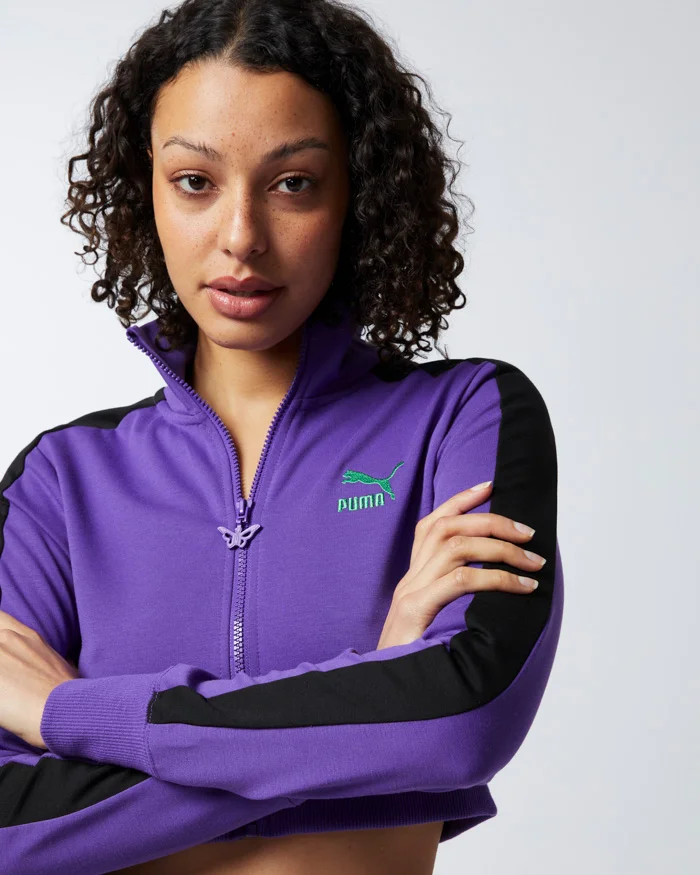 PUMA x DUA LIPA T7 Jacket ROYAL PURPLE-P