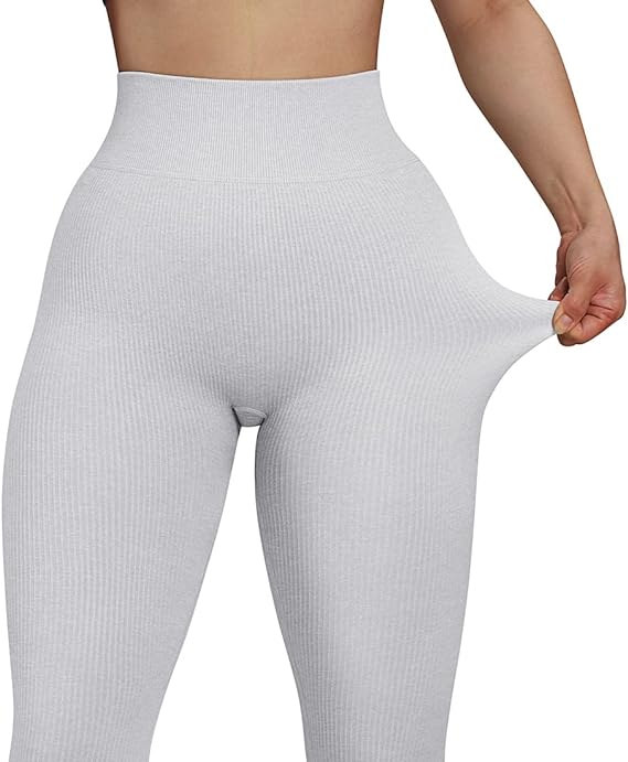 ESS Logo Leggings W Light Gray Heather