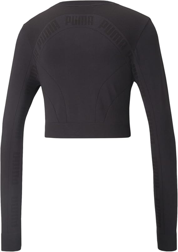 Classics Ribbed Longsleeve Tee Puma Blac