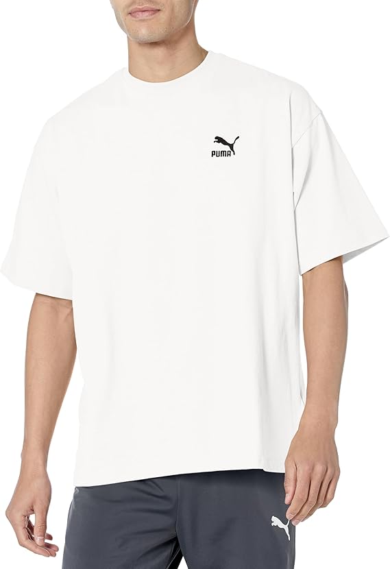 Classics Relaxed Splitside Tee Puma Whit