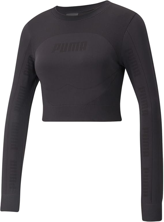 Classics Ribbed Longsleeve Tee Puma Blac