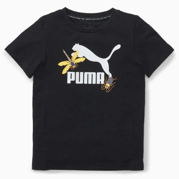 SMALL WORLD Prime Tee Puma Black