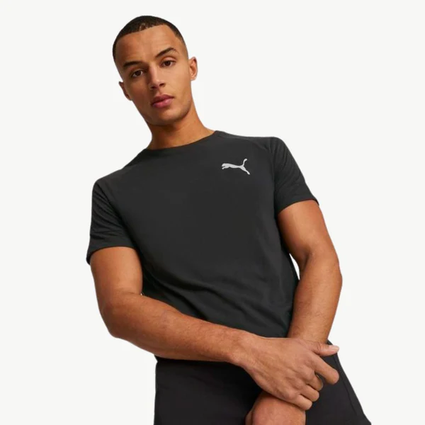 EVOSTRIPE Tee PUMA Black