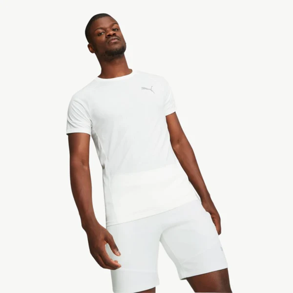 EVOSTRIPE Tee PUMA White