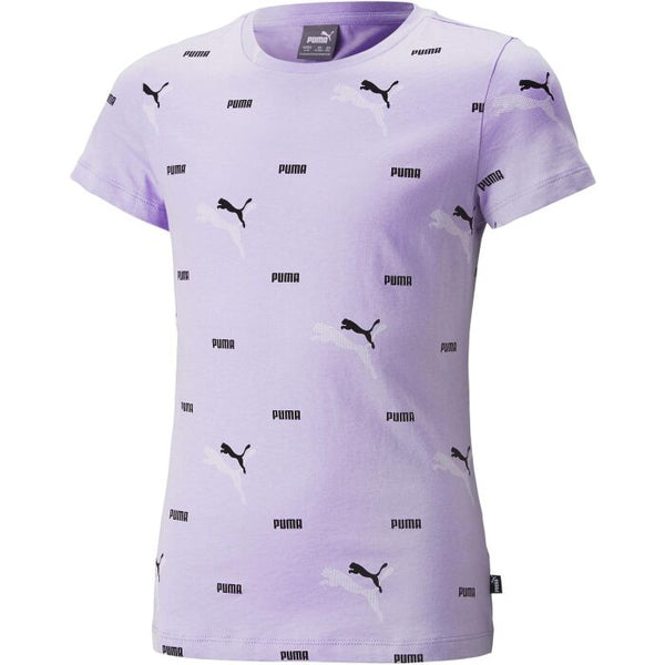 ESS+ LOGO POWER AOP Tee Vivid Violet