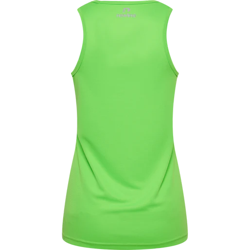 Forever Faster Singlet Trekking Green