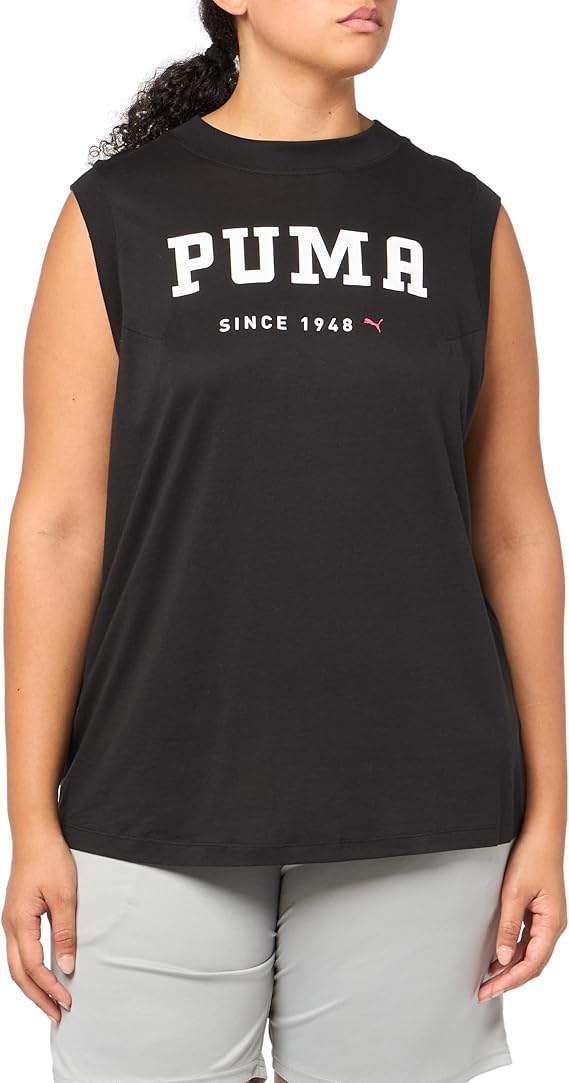 ESS Cut Off Logo Tank Puma Black