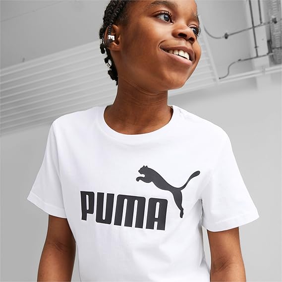 ESS+ Animal Logo Tee W Puma White