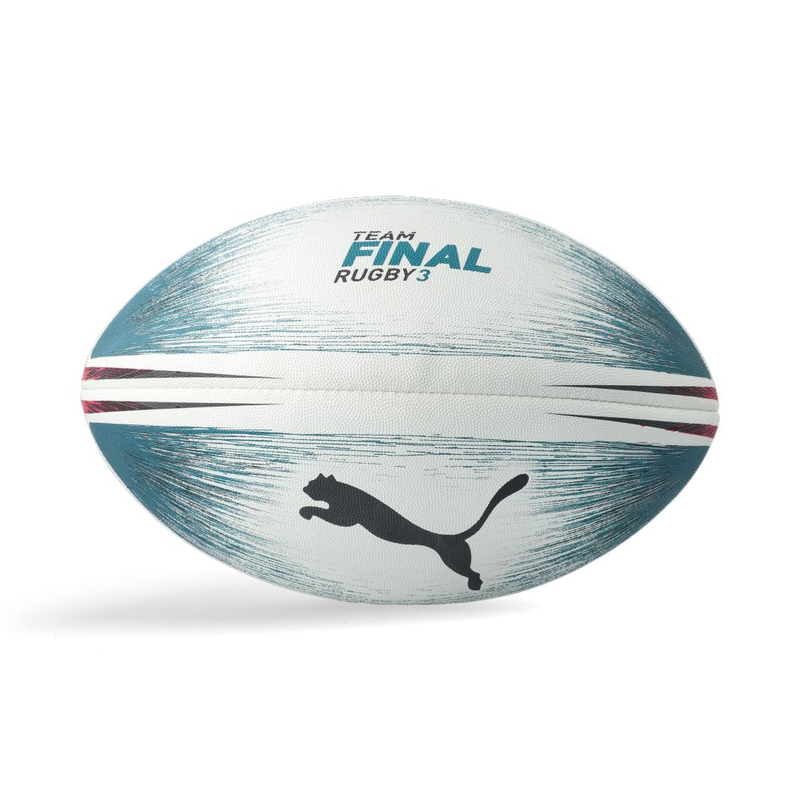 teamFINAL RUGBY 5 Puma White-Rose Red-Oc