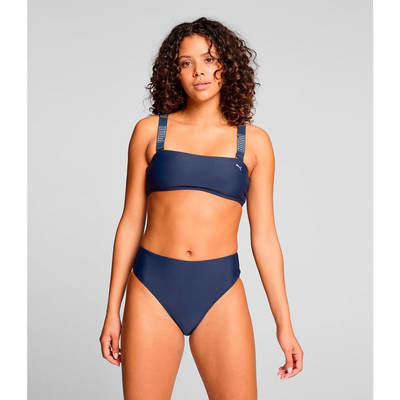 PUMA SWIM WOMEN RIBBED TANGA 1P peach