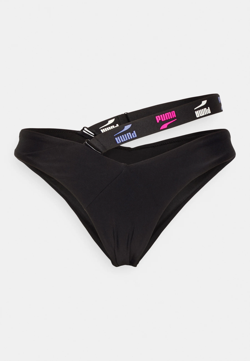 PUMA SWIM WOMEN V-SHAPE BRIEF 1P black