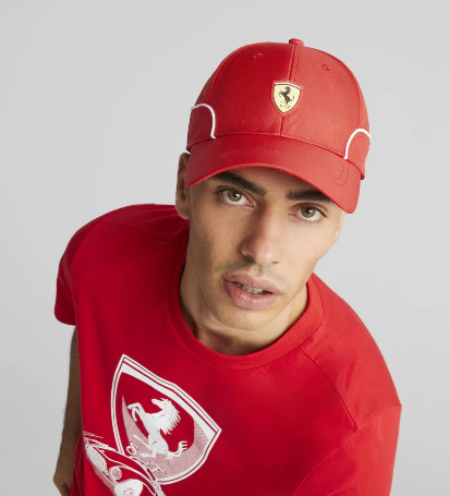 Ferrari Race BB Cap Rosso Corsa ADULT