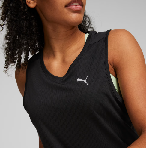 RUN FAVORITE TANK W Puma Black