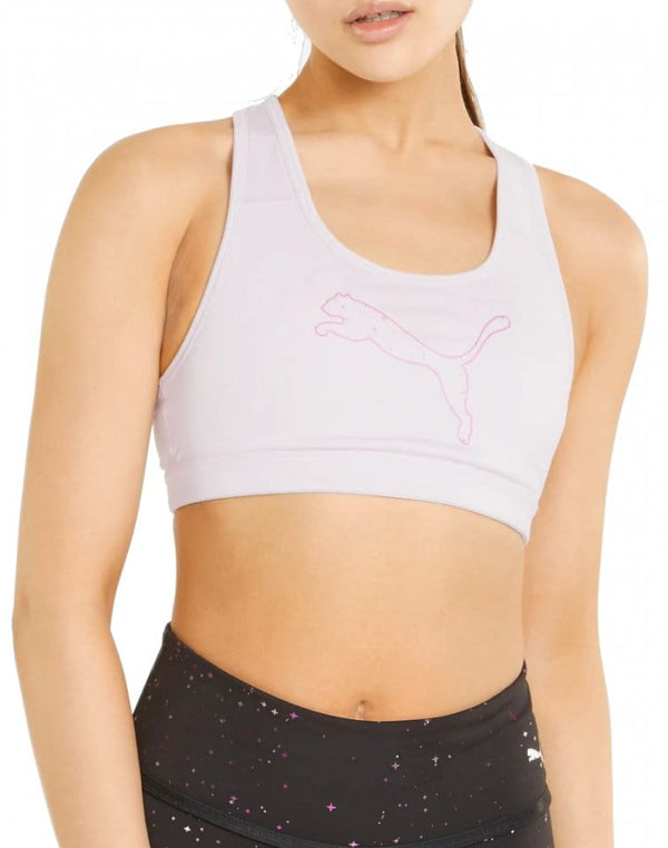 Mid Impact 4Keeps Graphic Bra PM Lavende