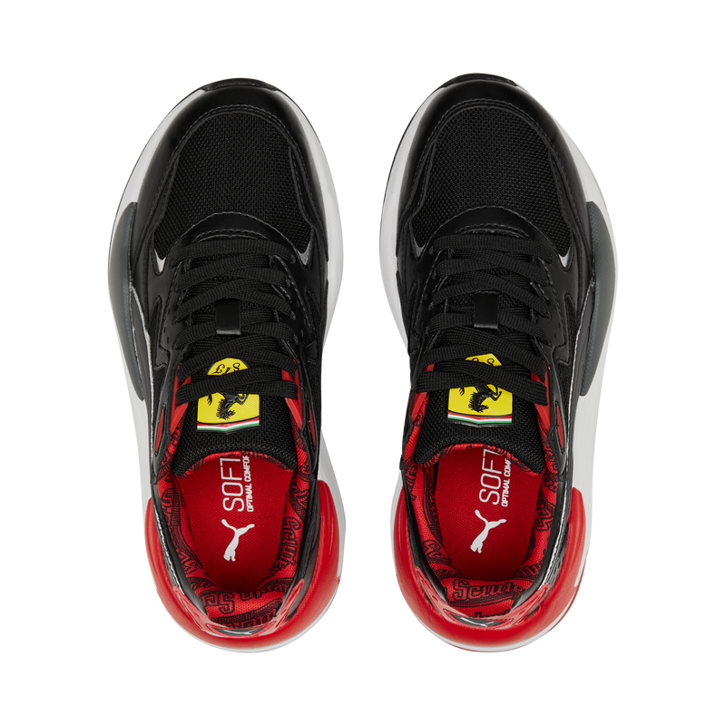 Ferrari X-Ray Speed Jr PUMA Black-Rosso