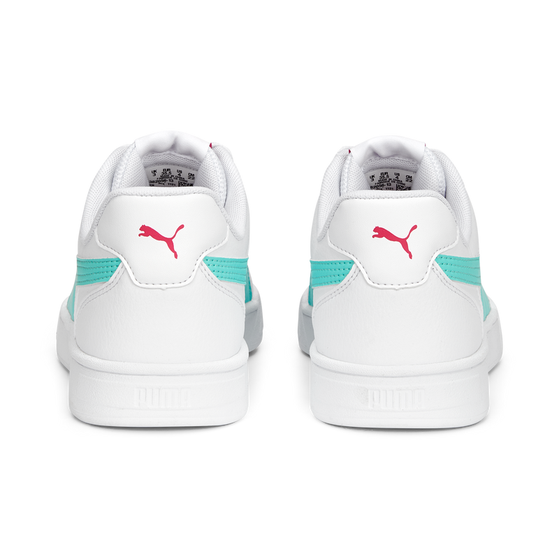 Puma Caven Jr PUMA White-Mint-Glowing Pi