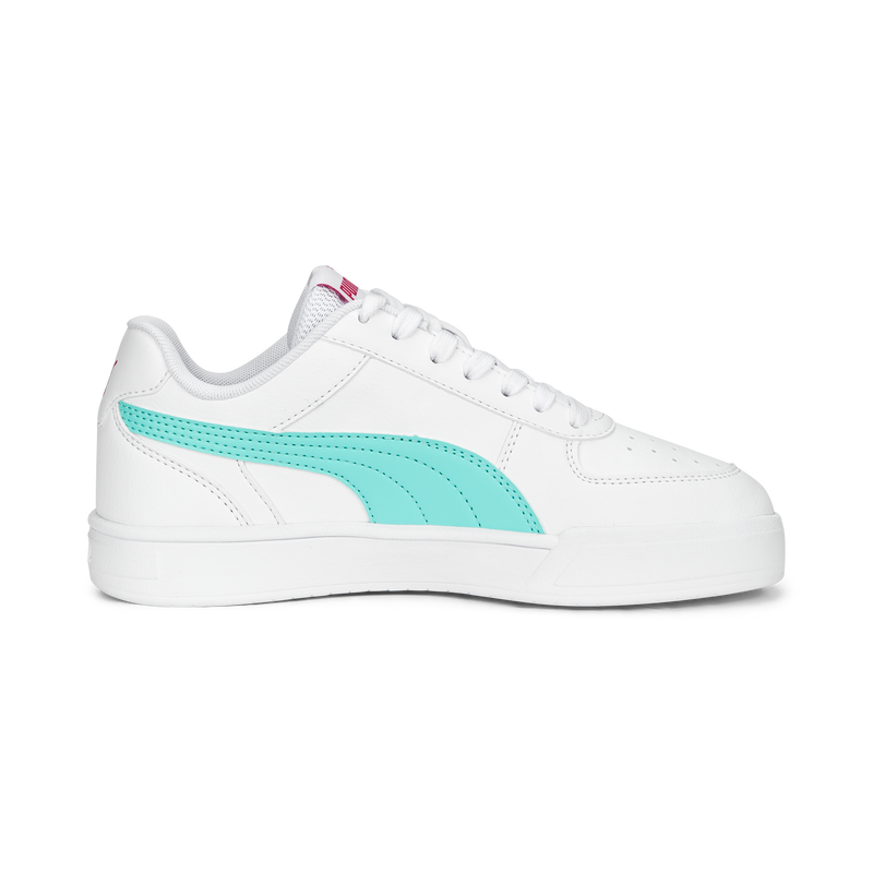 Puma Caven Jr PUMA White-Mint-Glowing Pi